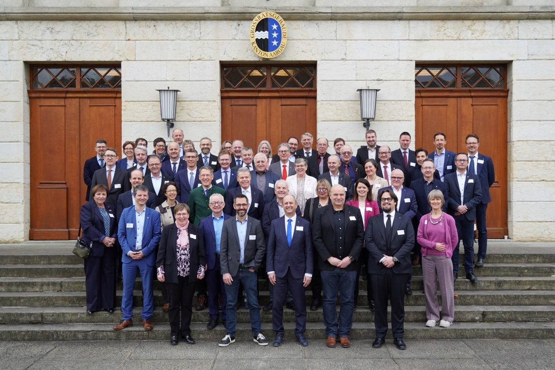 Gruppenbild Treffen Grossratspräsidien